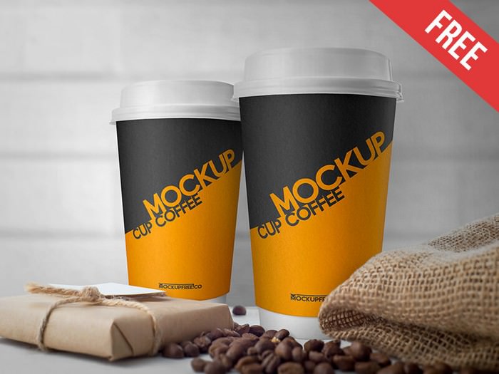 Cup Coffee Mockup Free
