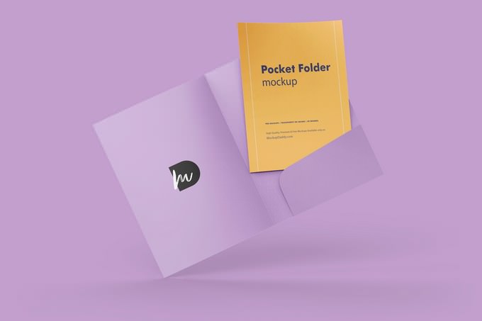 Pocket Folder Mockup