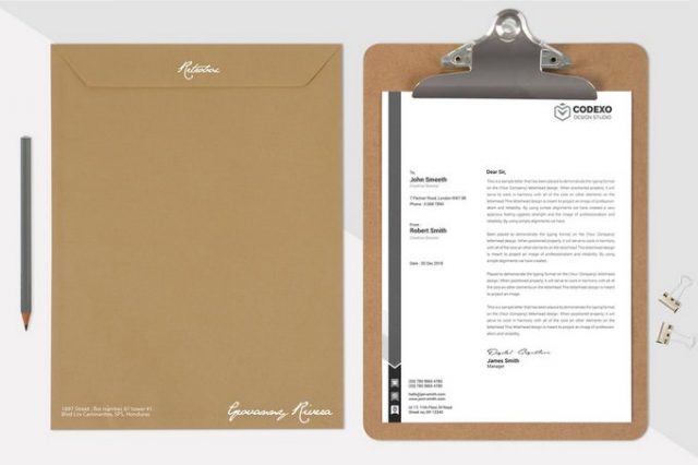 35+ Best Letterhead Mockup PSD Templates & Design - Templatefor