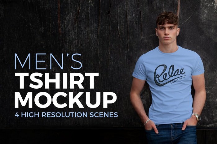 Men's T-shirt Mockup