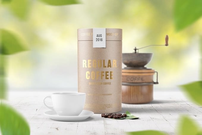Paper Tube Coffee Package