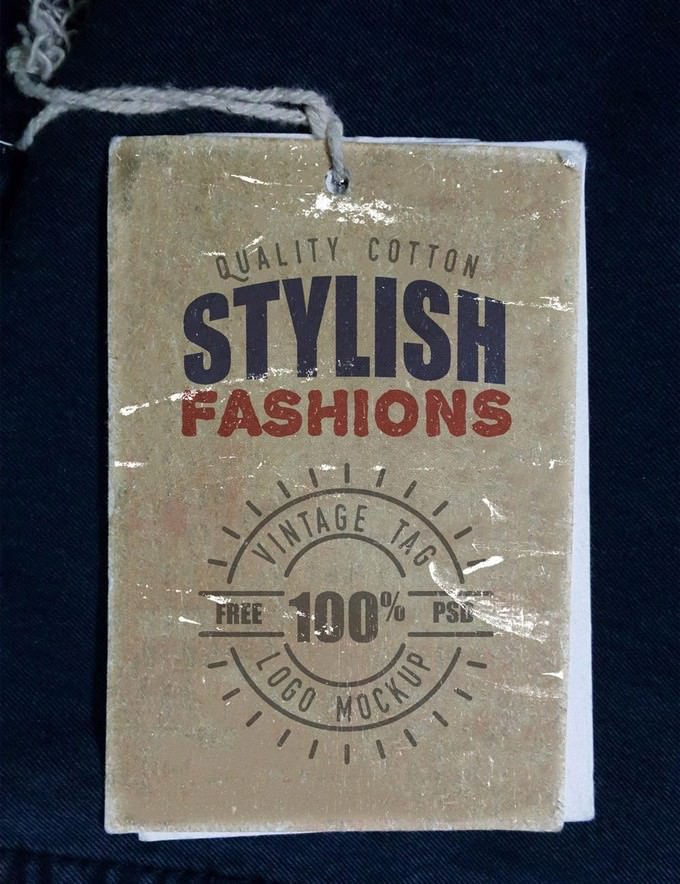 Vintage Clothing Label