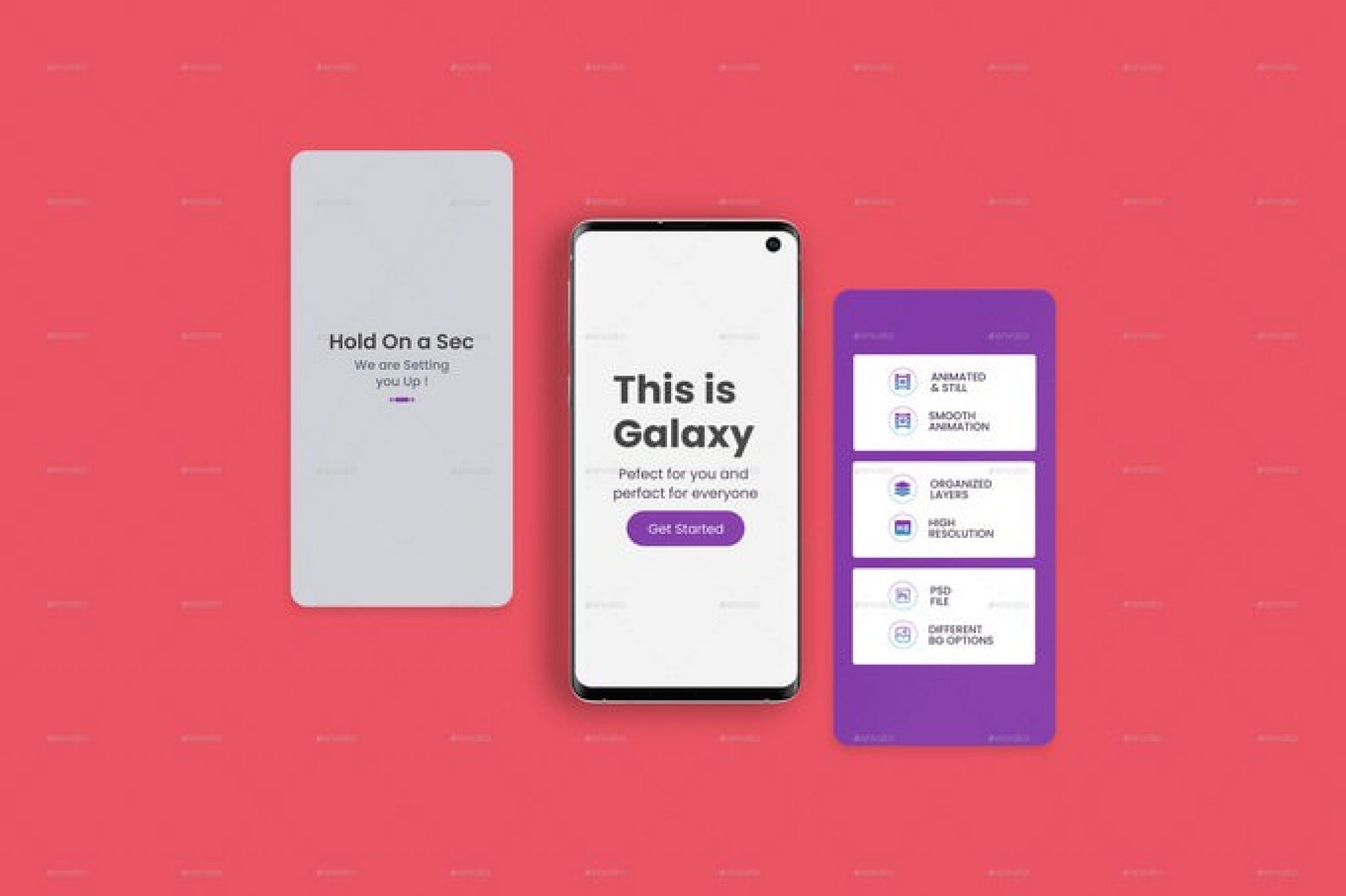 Download 30+ Best Mobile App Mockups PSD Template 2019 - Templatefor