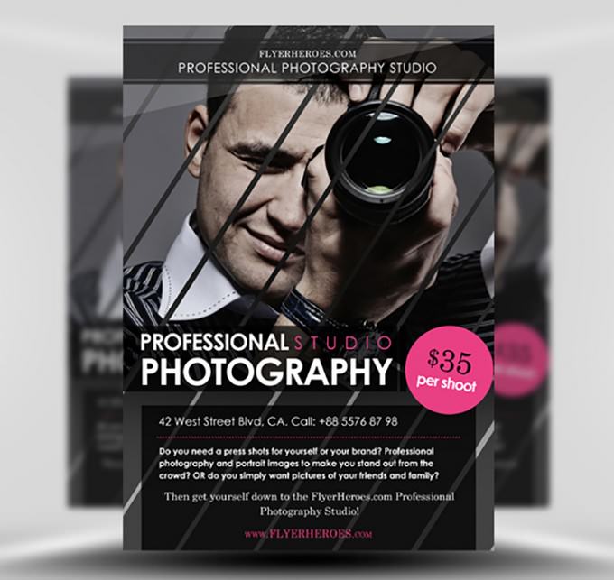 Free Photography Flyer Template