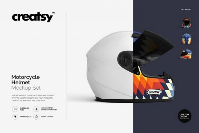 Download 22+ Realistic Helmet Mockup PSD Templates 2019 - Templatefor