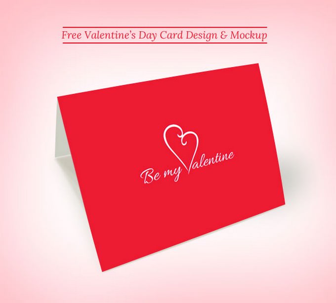 Printable Valentine’s Day Card Design