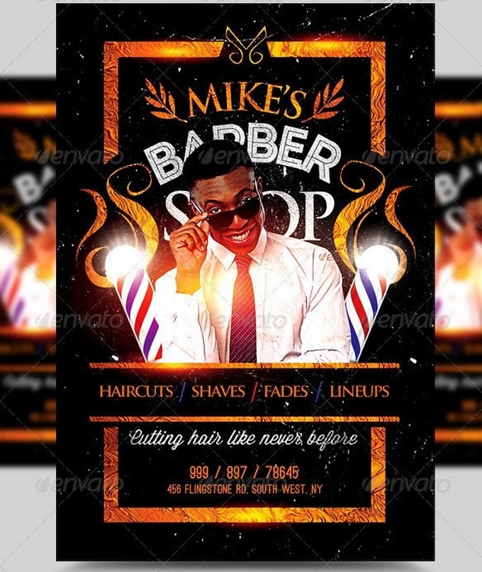 Barbershop Flyer Template