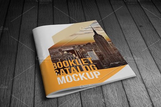 Booklet Catalog Mockup