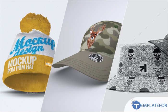 Download 35 Best Cap Hat Mockup Templates 2021 Templatefor