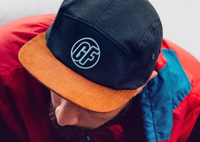 Cap With Realistic Embroidered Logo Mockup