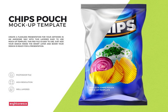 Chips Pouch Mock-Up