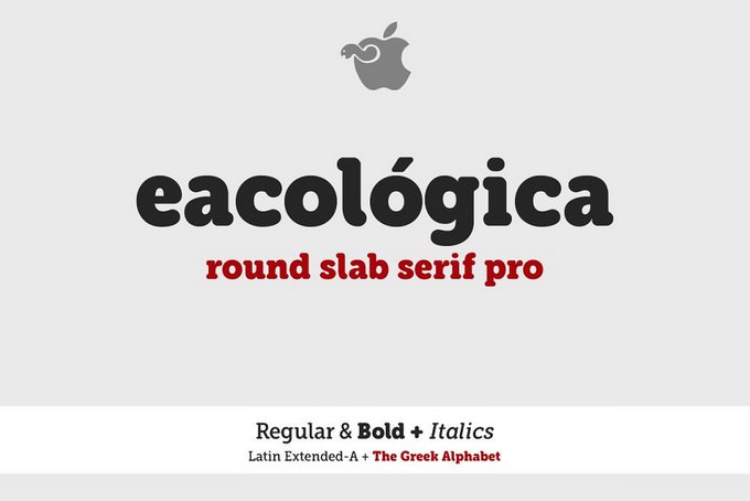 Eacológica Round Slab Serif