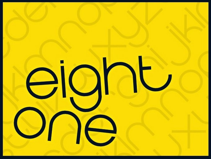 Eight One Font
