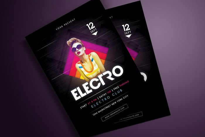 Electro Party Flyer