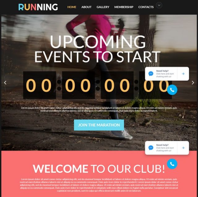 25+ Best Event Website Templates 2019 [Free & Premium] - Templatefor