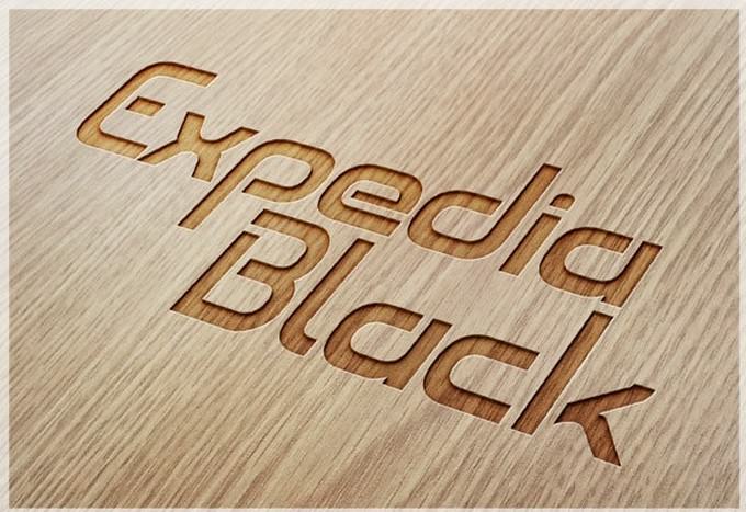 Expedia Black Font