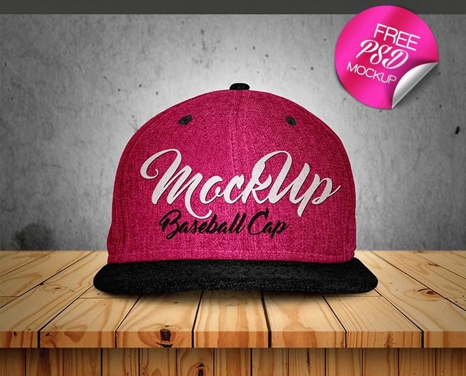 Baseball Cap Mock-UP PSD