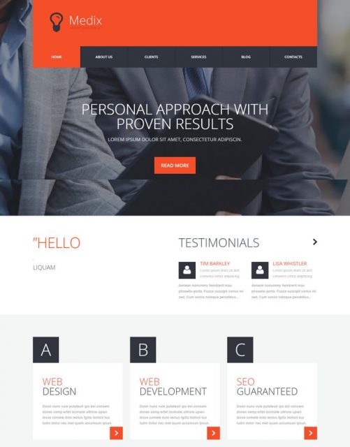 18+ Best Advertising Agency HTML Website Templates 2020 - Templatefor