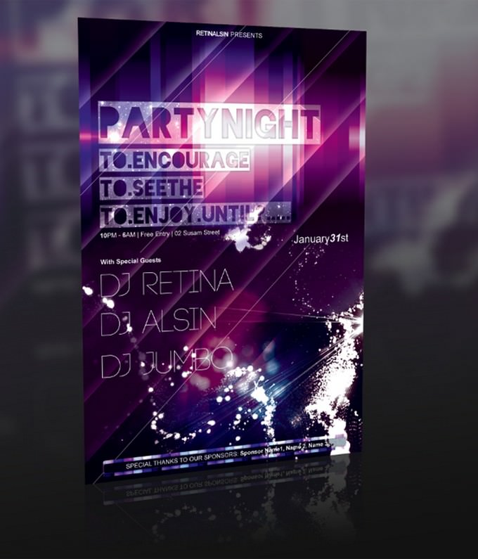 Party Flyer Template