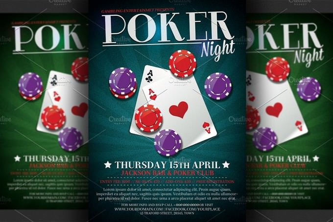Poker Night Flyer
