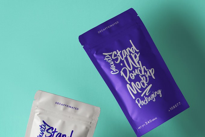 Stand-Up Psd Pouch Packaging PSD