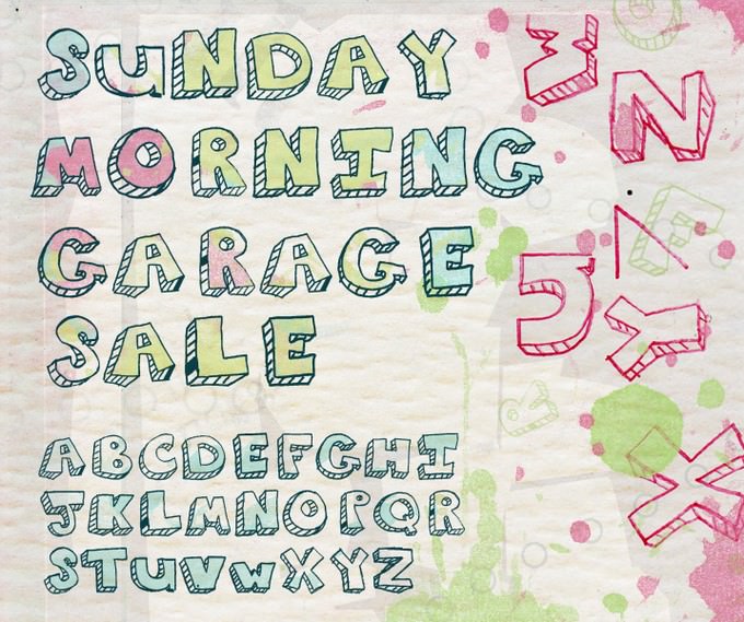 Sunday Morning Garage Sale