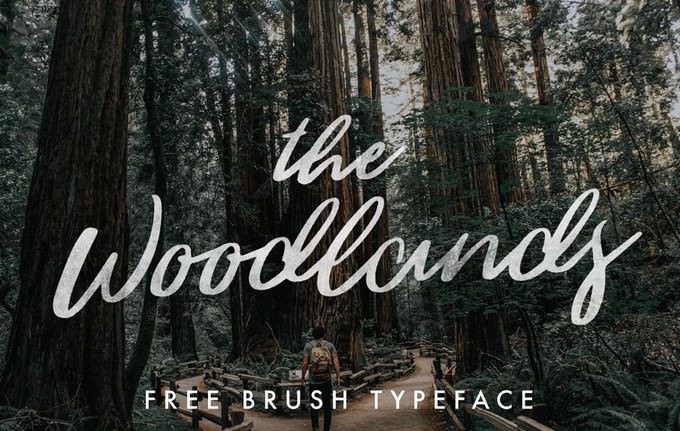 The Woodlands Free Font
