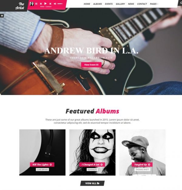 35-awesome-music-html5-website-templates-2019-templatefor