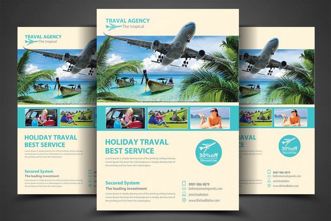 Travel Agency Corporate Flyer