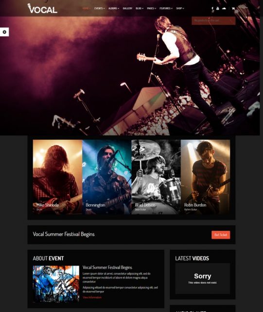 25+ Amazing Nightclub WordPress Themes 2019 - Templatefor