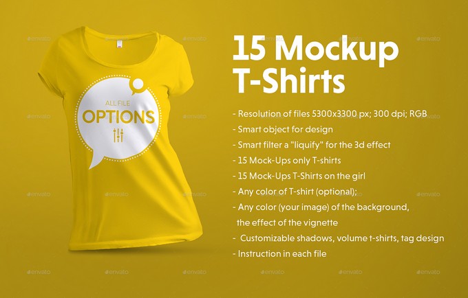 Mock-Ups T-Shirt