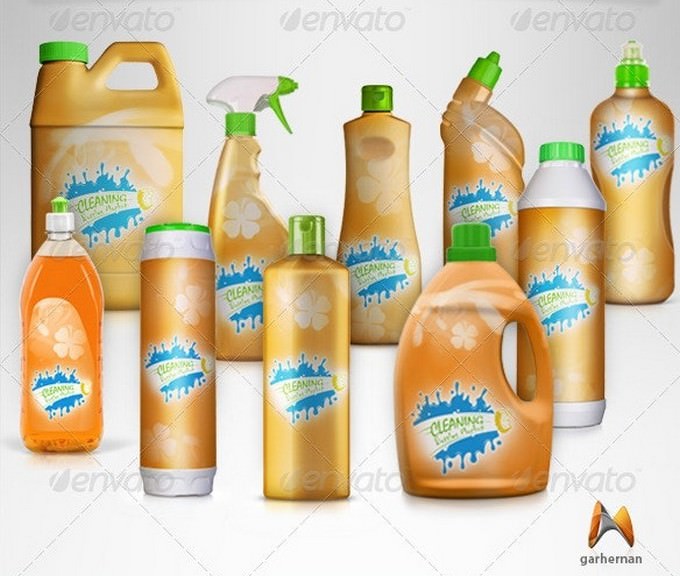 Bottles for Cleaning Products