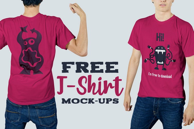 T-shirt Mock-up Templates