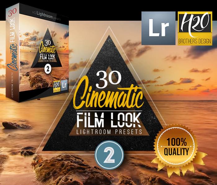 30 Cinematic Film Look Lightroom Presets