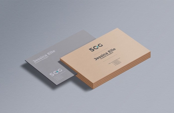 Business Card Branding Mockup