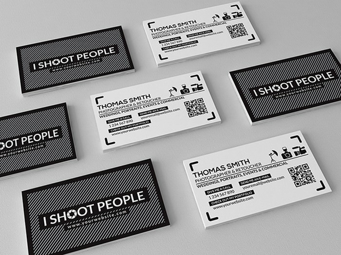 Free Photography Business Card