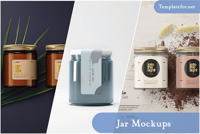 Download 40 Excellent Jar Mockup Templates 2021 Templatefor
