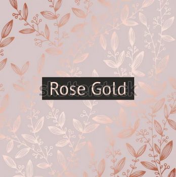 Rose Gold Floral Luxury
