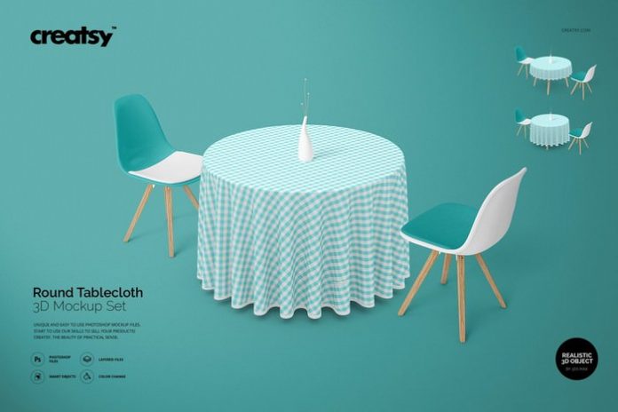 Download 22+ Tablecloth Mockup Templates For Creative Presentation 2020 - Templatefor