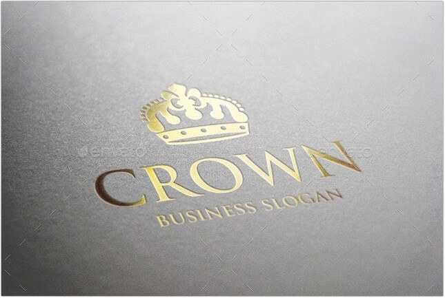 Royal Crown Logo Template
