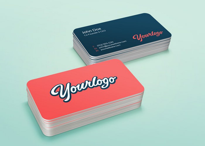 Stack Business Card PSD