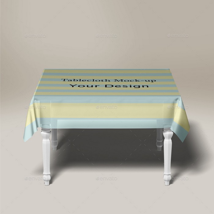 Download 22 Tablecloth Mockup Templates For Creative Presentation 2020 Templatefor