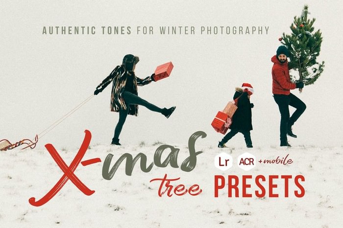 Xmas Tree - Winter Photography Presets