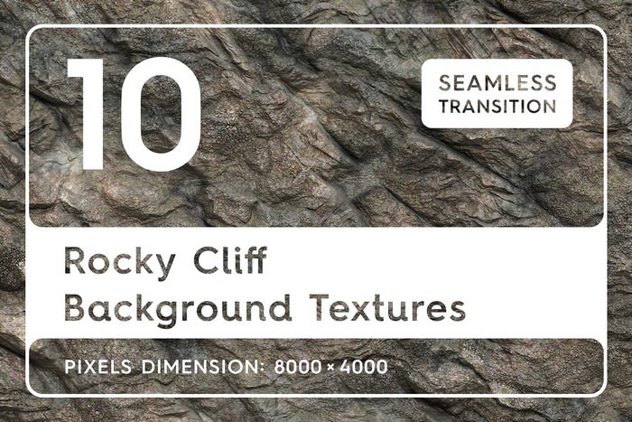 Rocky Cliff Background Textures