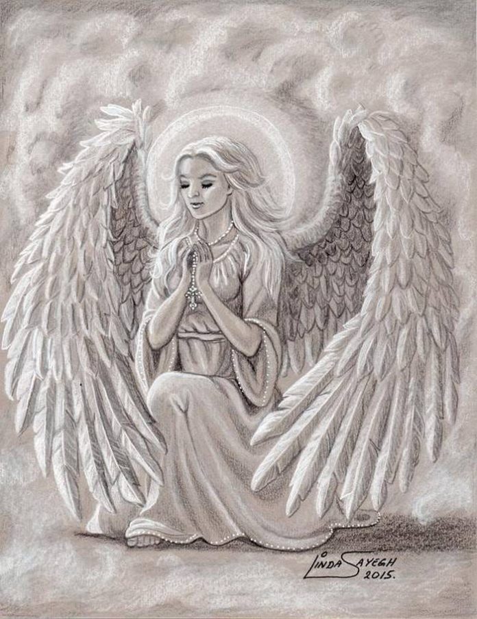 23+ Best Angels Drawings For Inspiration 2020 Templatefor