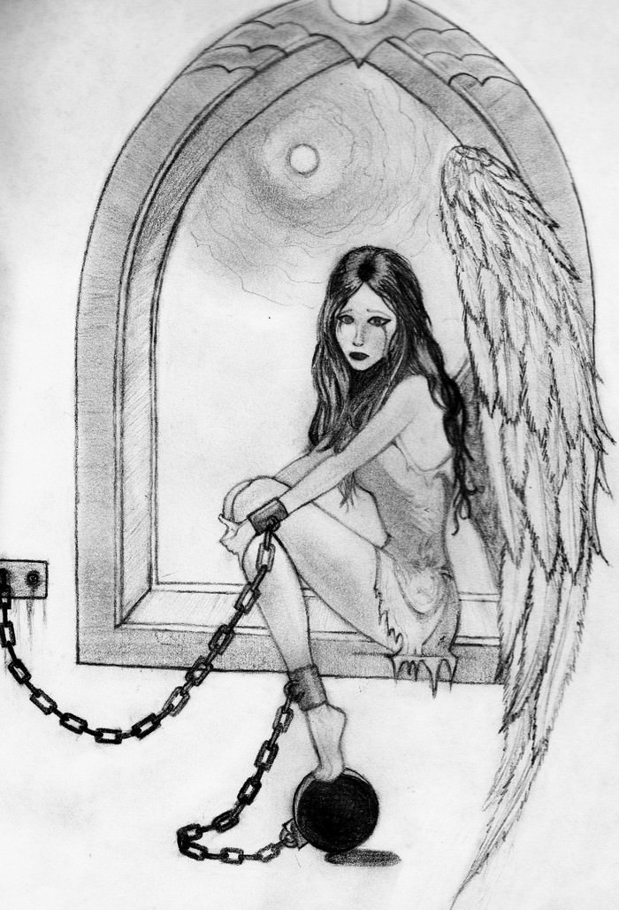 23+ Best Angels Drawings For Inspiration 2020 Templatefor
