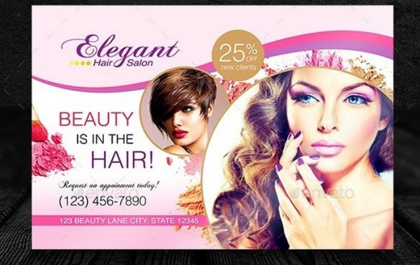 28+ Best Hair Salon Flyer Templates – 2020 - Templatefor