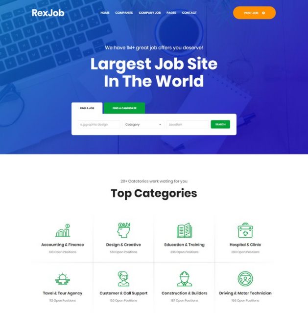 28+ Best Retina Ready Website Templates 2020 - Templatefor