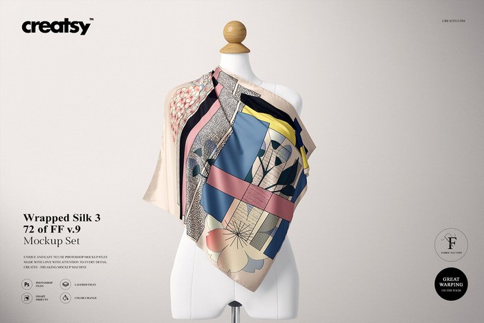 Download 20+ Best Scarf Mockups For Fashion Brands 2019 - Templatefor