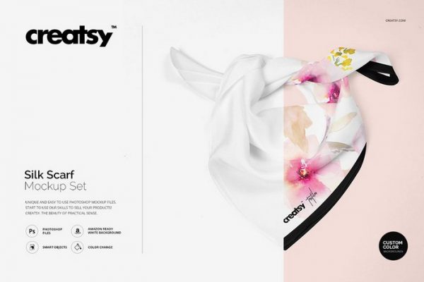 Download 20+ Best Scarf Mockups For Fashion Brands 2019 - Templatefor